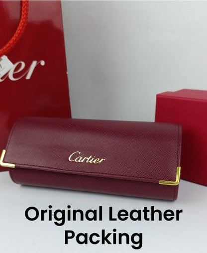 Cartier Power Glasses Silver Iconic Leopard